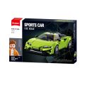 Sluban Model Bricks M38-B1506 Športové vozidlo zelené v mierke 1:32