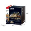 Sluban Model Bricks M38-B1533 Ťažký tank Tiger E-S 1944 v mierke 1:35