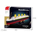 Sluban Model Bricks M38-B1551 Titanic v mierke 1 : 700