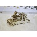 Ugears 3D drevené mechanické puzzle Motor
