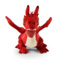 Rappa Plyšový drak 40 cm červený ECO-FRIENDLY