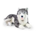 Rappa Plyšový pes husky ležiaci 60 cm ECO-FRIENDLY