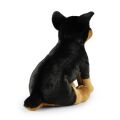 Rappa Plyšový pes doberman 30 cm ECO-FRIENDLY