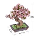 RoboTime 3D drevená skladačka Bonsaj sakura