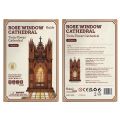 RoboTime 3D drevená skladačka Katedrála Twin Tower