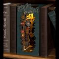 RoboTime 3D skladačka Zarážka na knihy Miniatúra domčeka Kúzelnícka ulička