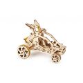 Ugears 3D drevené mechanické puzzle Mini bugina