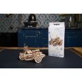 Ugears 3D drevené mechanické puzzle Harry Potter Hagridova lietajúca motorka