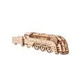 Ugears 3D drevené mechanické puzzle MINI Lokomotíva