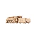 Ugears 3D drevené mechanické puzzle MINI Lokomotíva