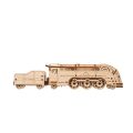 Ugears 3D drevené mechanické puzzle MINI Lokomotíva