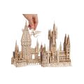 Ugears 3D drevené mechanické puzzle Hrad Bradavice, Harry Potter