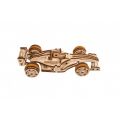 Ugears 3D drevené mechanické puzzle Compact Racer
