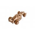 Ugears 3D drevené mechanické puzzle Compact Racer