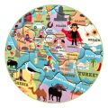 Vilac Magnetická mapa sveta Ingela