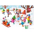 Vilac Drevená knižka s puzzle 4 ročné obdobia