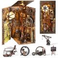 2Kids Toys 3D skladačka Zarážka na knihy Miniatúra domčeka Strýkovo skladisko