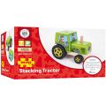Bigjigs Baby Nasadzovanie traktor