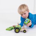 Bigjigs Baby Nasadzovanie traktor