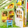 RoboTime 3D drevená skladačka Miniatúra domčeka Rozkvitnutá jar