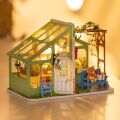 RoboTime 3D drevená skladačka Miniatúra domčeka Rozkvitnutá jar