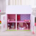 Bigjigs Toys Růžový domek pro panenky poškozený obal