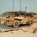 RoboTime 3D drevená skladačka Závodné auto