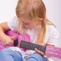 Tidlo Drevená gitara Star ružová