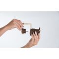 Ugears 3D drevené mechanické puzzle Zámok