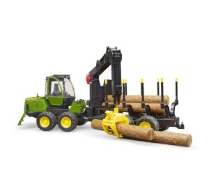 Bruder Prepravník na drevo JOHN DEERE