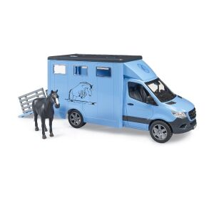 Bruder Vozidlo na prepravu zvierat MB Sprinter s figúrkou koňa