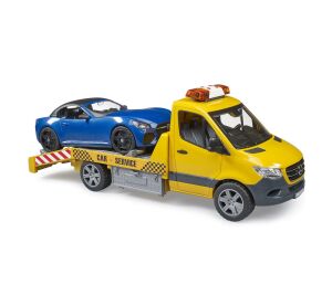 Bruder Odťahové vozidlo MB Sprinter so športovým autom