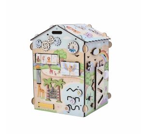 BusyKids Activity board Domček ZOO