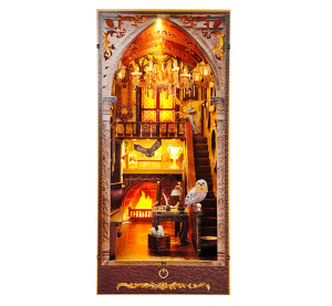 2Kids Toys 3D skladačka Zarážka na knihy Miniatúra domčeka Magický dom