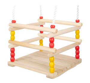 small foot Drevená hojdačka pre menšie deti