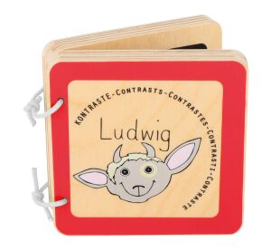 small foot Drevená knižka Ludwig