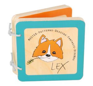 small foot Drevená knižka Lex