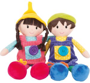 small foot Látkové panenky Noe a Emma