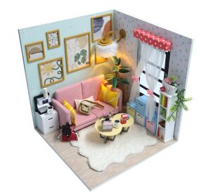 2Kids Toys miniatúra domčeka Obývacia izba Slnečný lúč