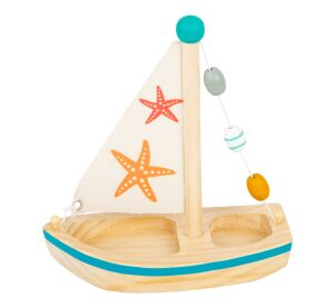 small foot Vodná hračka plachetnica hviezdica