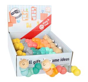 small foot Motorická hračka húsenica displej 14 ks