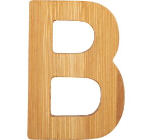 small foot Bambusové písmeno B
