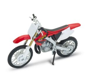 Welly Motorka Honda CR250R 1:18 červená