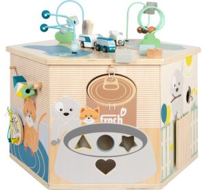 small foot Motorická interaktívna kocka Pets XXL