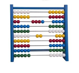 Detoa Počítadlo drevené modré polené