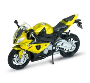 Welly Motocykel BMW S1000RR 1:18 zlatý