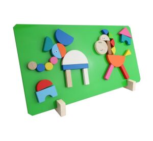 Detoa Magnetické puzzle zoo