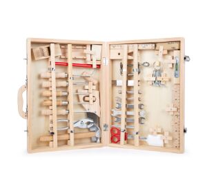 small foot Kufrík drevené náradie Deluxe
