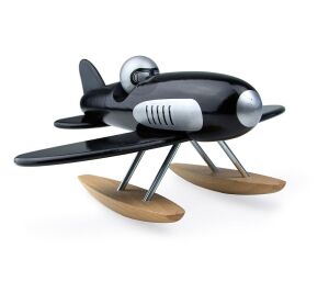 Vilac Drevený hydroplán čierny