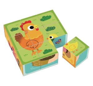 2Kids Toys Drevené kocky Farma